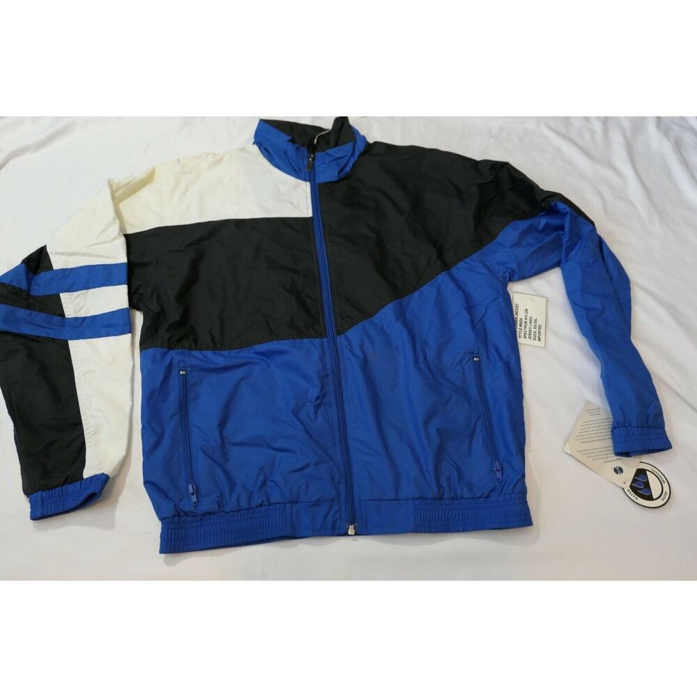 VINTAGE NOS Men Small HOLLOWAY Nylon Performance #9024 Jacket Windbreaker
